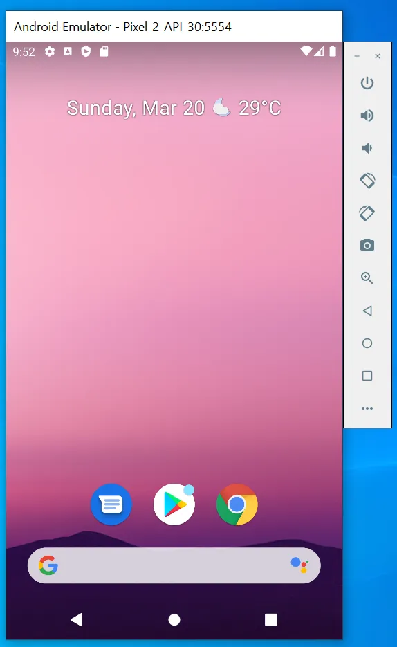 Andriod emulator