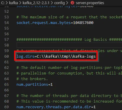 config location