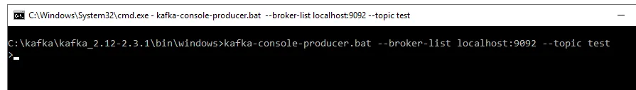 start producer